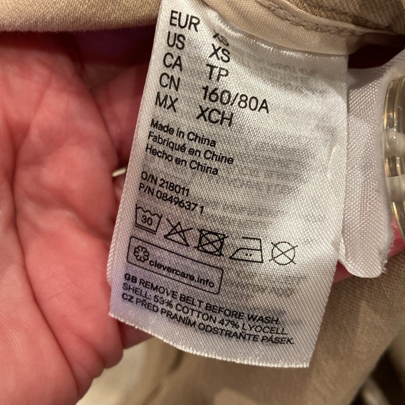 H&M khaki trendy trench coat - Picture 10 of 10